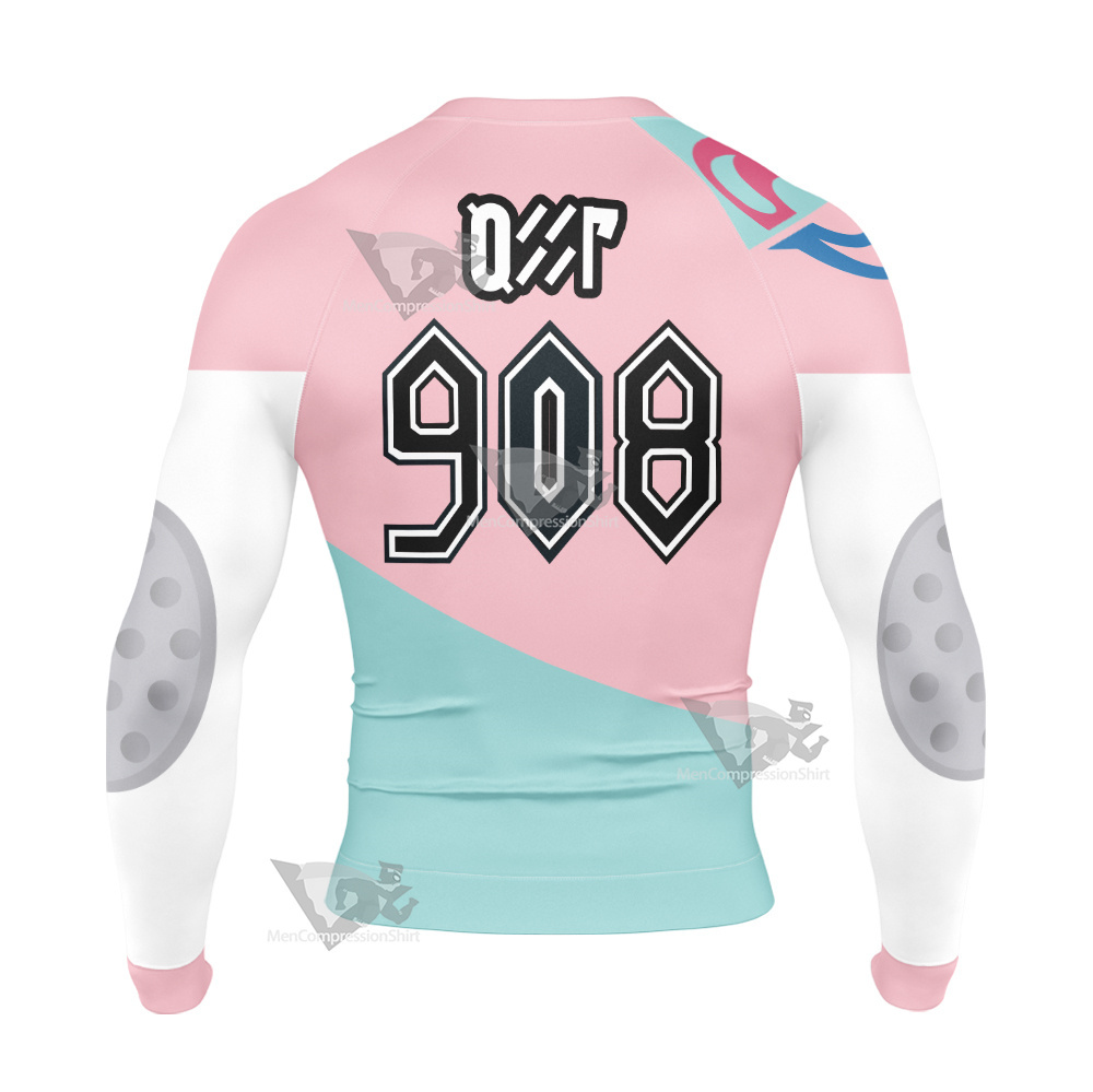 Pm Sword And Shield Bede Long Sleeve Compression Shirt