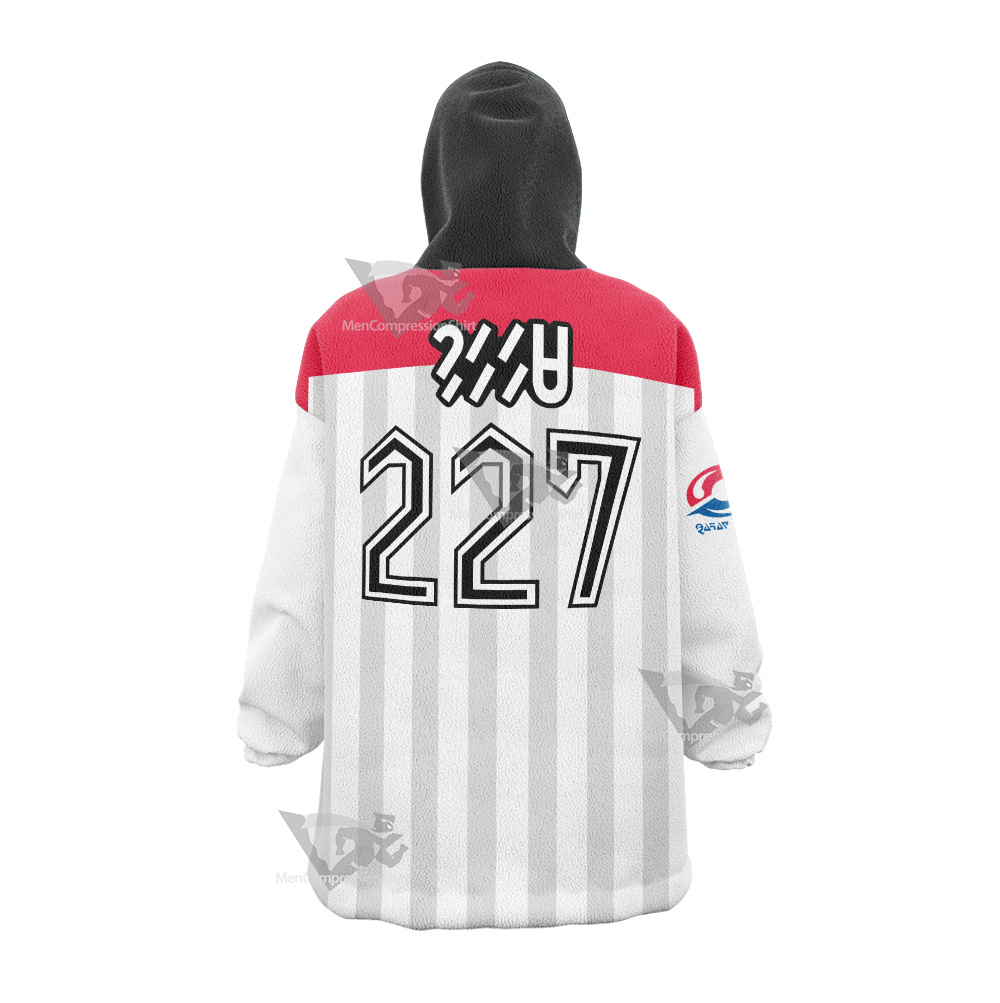 Pm Sword And Shield Galar League Trainer Snug Oversized Blanket Hoodie