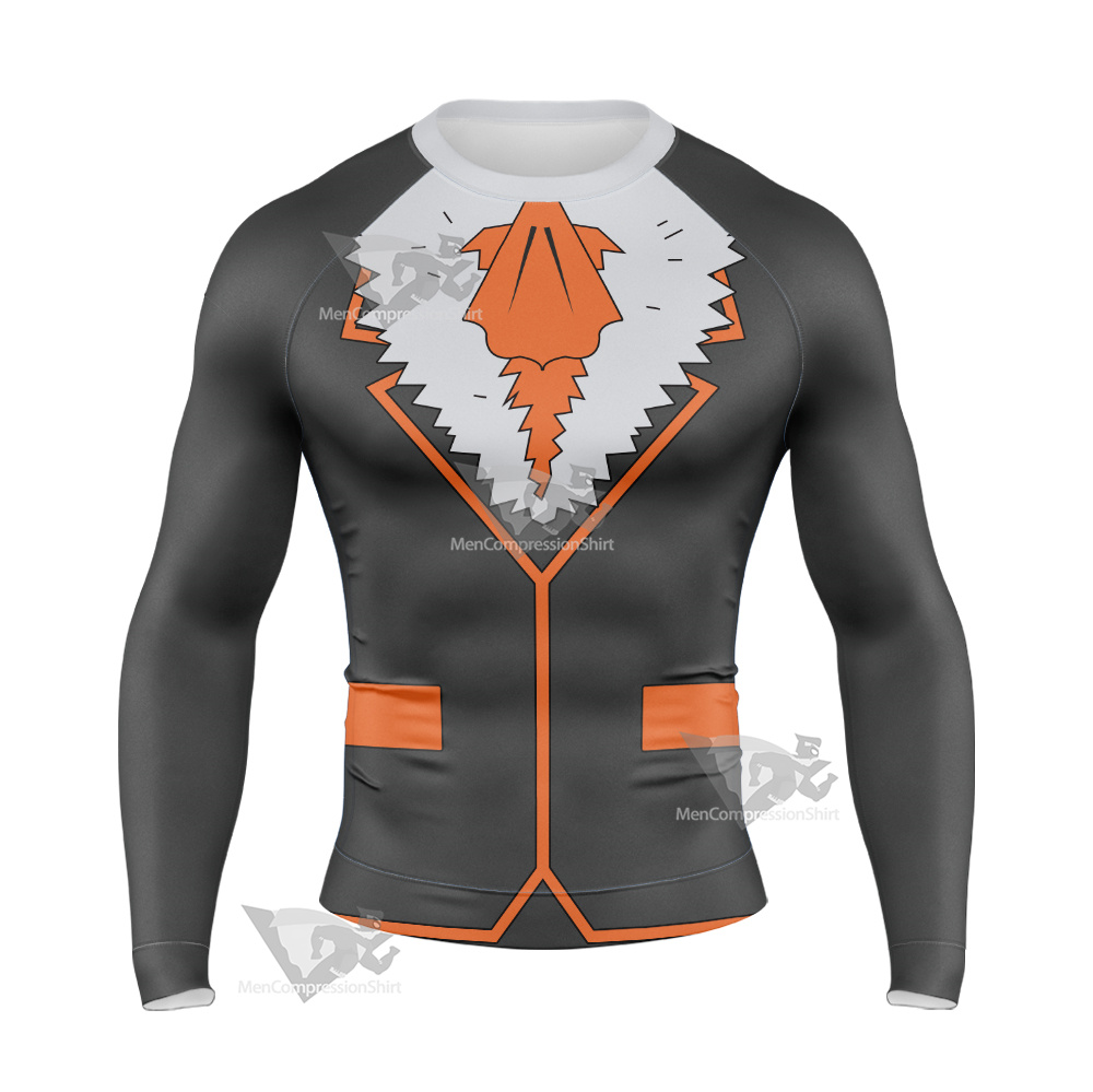 Pm Ultra Sun And Ultra Moon Xy Xerosic Long Sleeve Compression Shirt