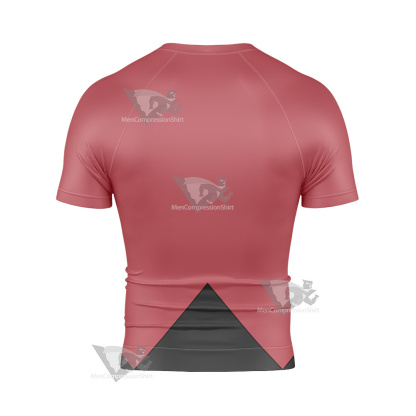 Pocket Monster Maxie Magma Leader Short Sleeve Compression Shirt
