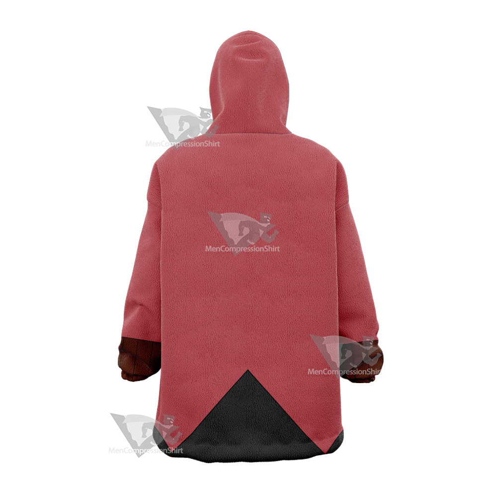 Pocket Monster Maxie Magma Leader Snug Oversized Blanket Hoodie