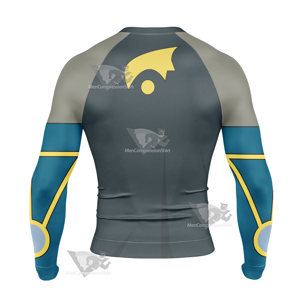Pocket Monster Sir Aaron Long Sleeve Compression Shirt