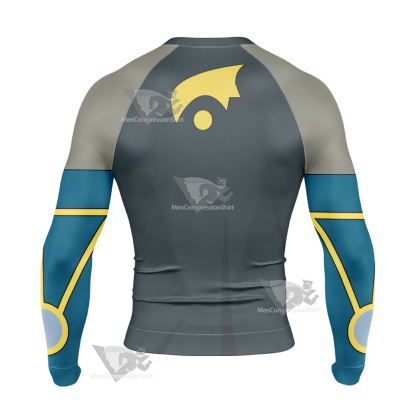 Pocket Monster Sir Aaron Long Sleeve Compression Shirt