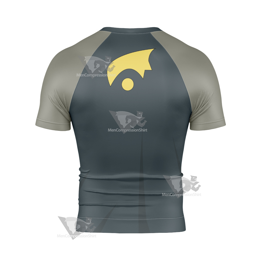 Pocket Monster Sir Aaron Short Sleeve Compression Shirt