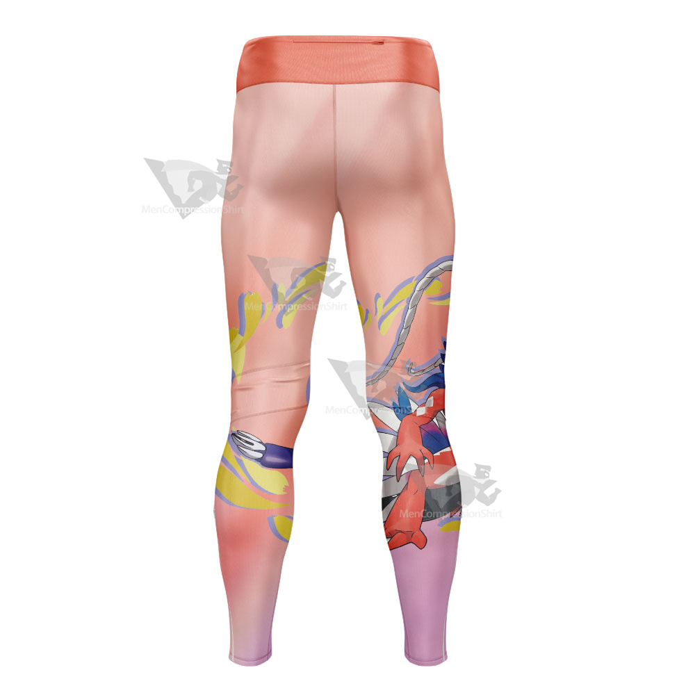 Pocket Monsters Go Mens Compression Legging
