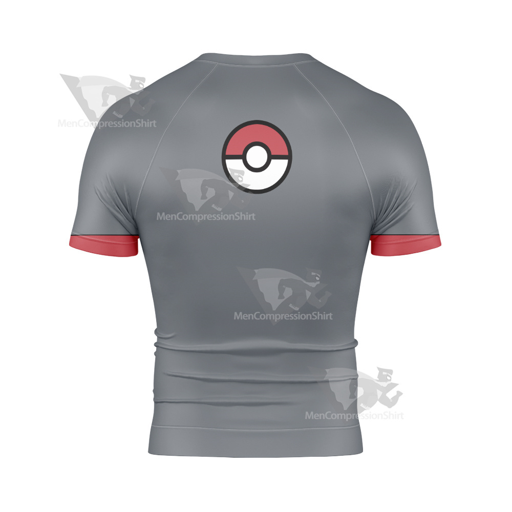 Pocket Monsters Go Rash Guard Compression Shirt