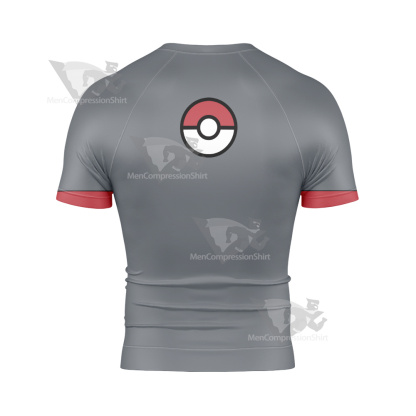Pocket Monsters Go Rash Guard Compression Shirt