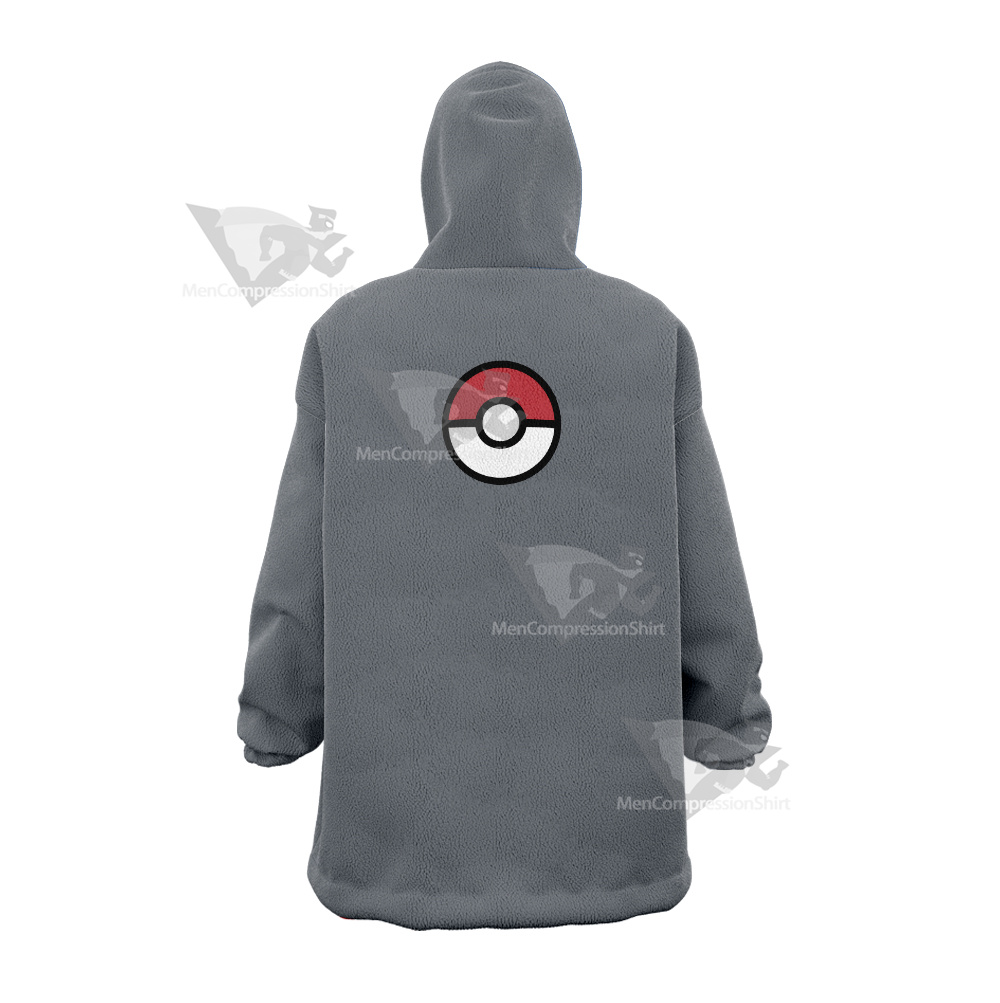 Pocket Monsters Go Snug Oversized Blanket Hoodie