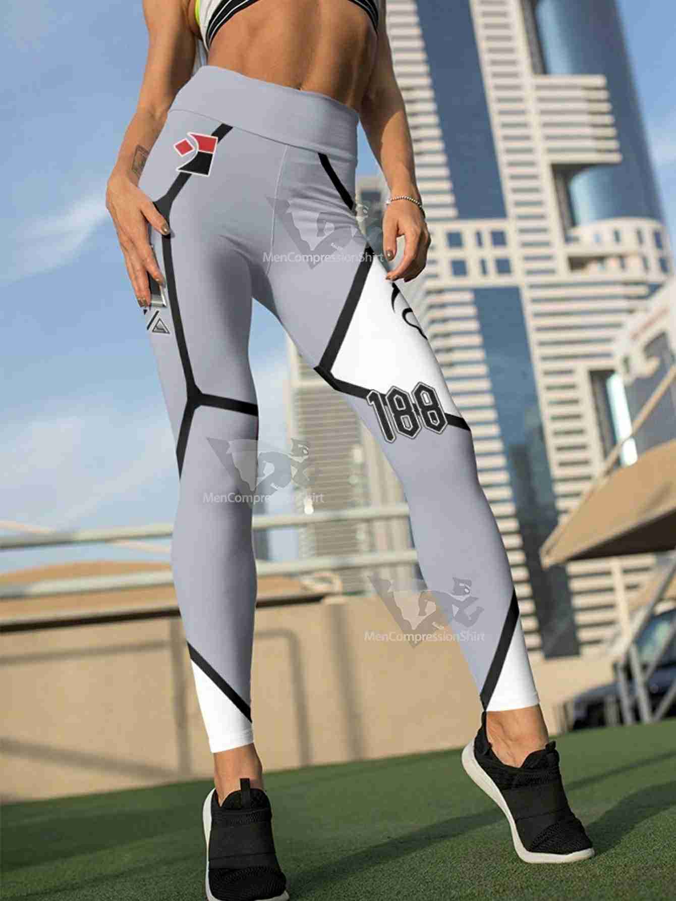 Poke Rock Uniform Women Compression Leggings