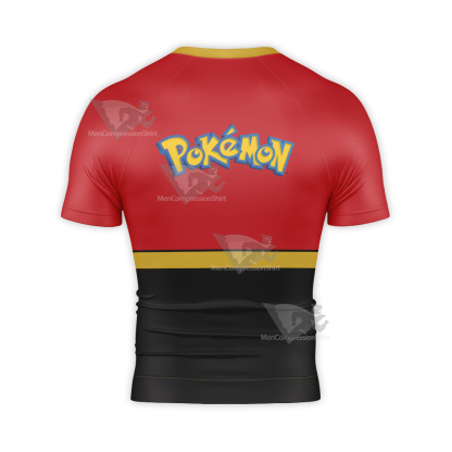 Pokemon Ranger Kellyn Short Sleeve Compression Shirt