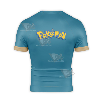 Pokemon Rival Hop Coat Short Sleeve Compression Shirt