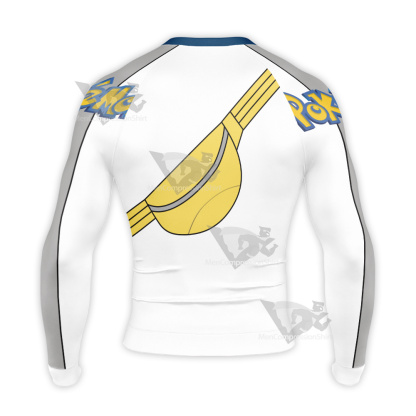 Pokemon Treasure Of Area Zero Carmine Long Sleeve Compression Shirt