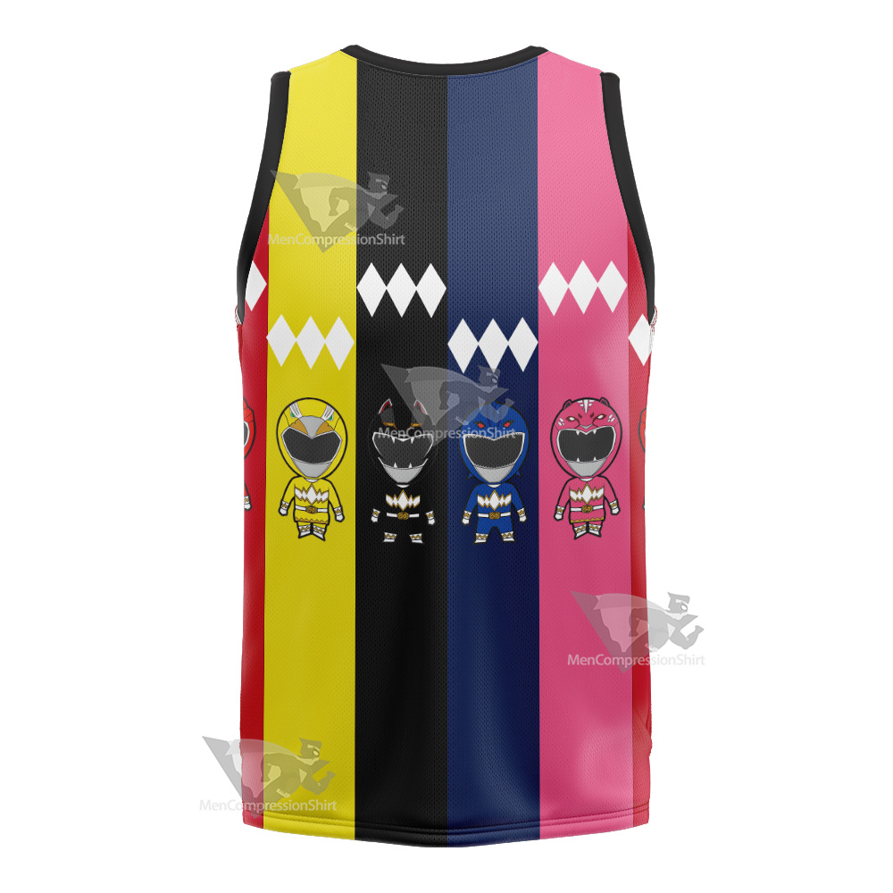Power Rangers 30 Anniversary Basketball Jersey