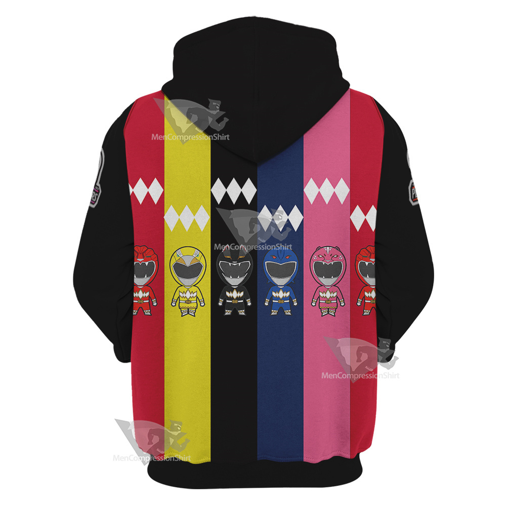 Power Rangers 30 Anniversary Cosplay Hoodie