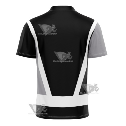 Power Rangers Dino Fury Black Ranger Football Jersey