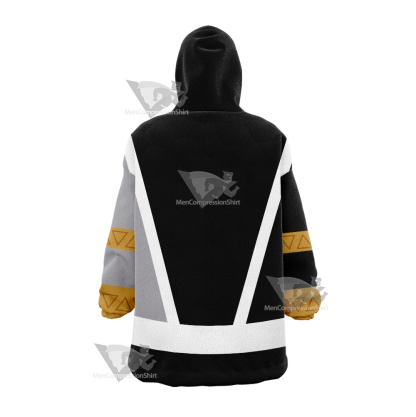 Power Rangers Dino Fury Black Ranger Snug Blanket Hoodie