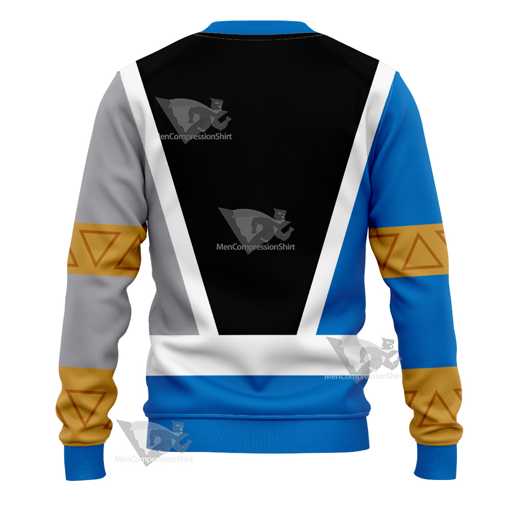 Power Rangers Dino Fury Blue Ranger Sweatshirt
