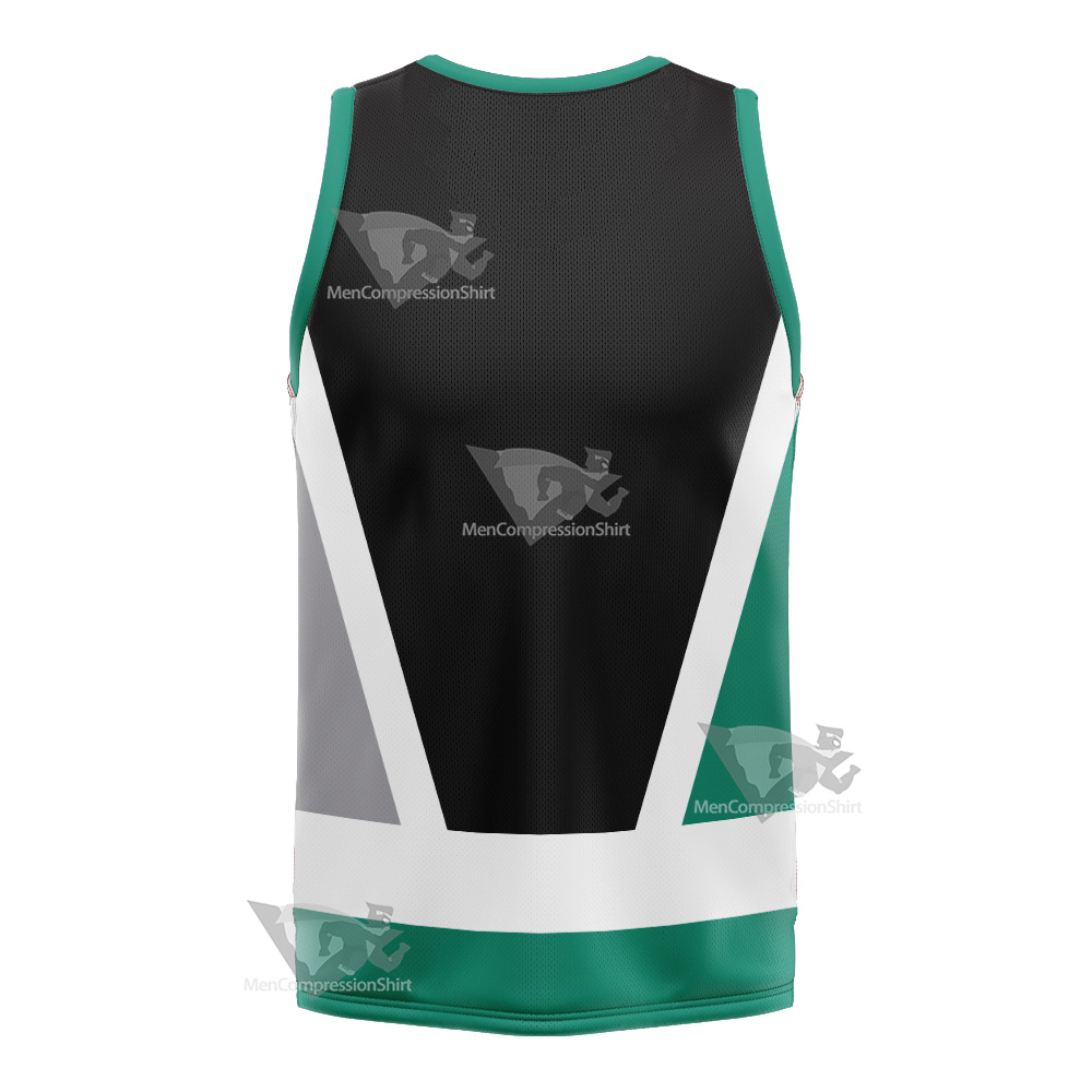 Power Rangers Dino Fury Green Ranger Basketball Jersey