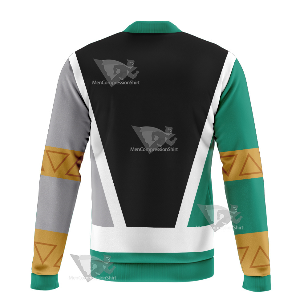 Power Rangers Dino Fury Green Ranger Bomber Jacket