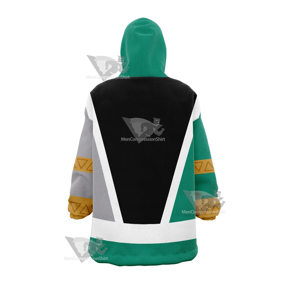 Power Rangers Dino Fury Green Ranger Snug Blanket Hoodie