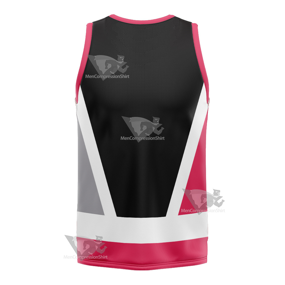 Power Rangers Dino Fury Pink Ranger Basketball Jersey