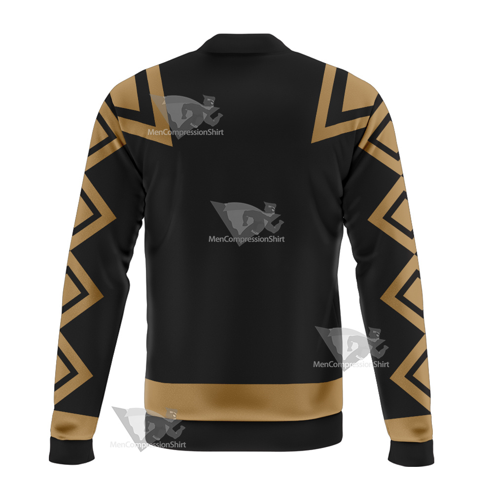 Power Rangers Dino Thunder Black Ranger Bomber Jacket