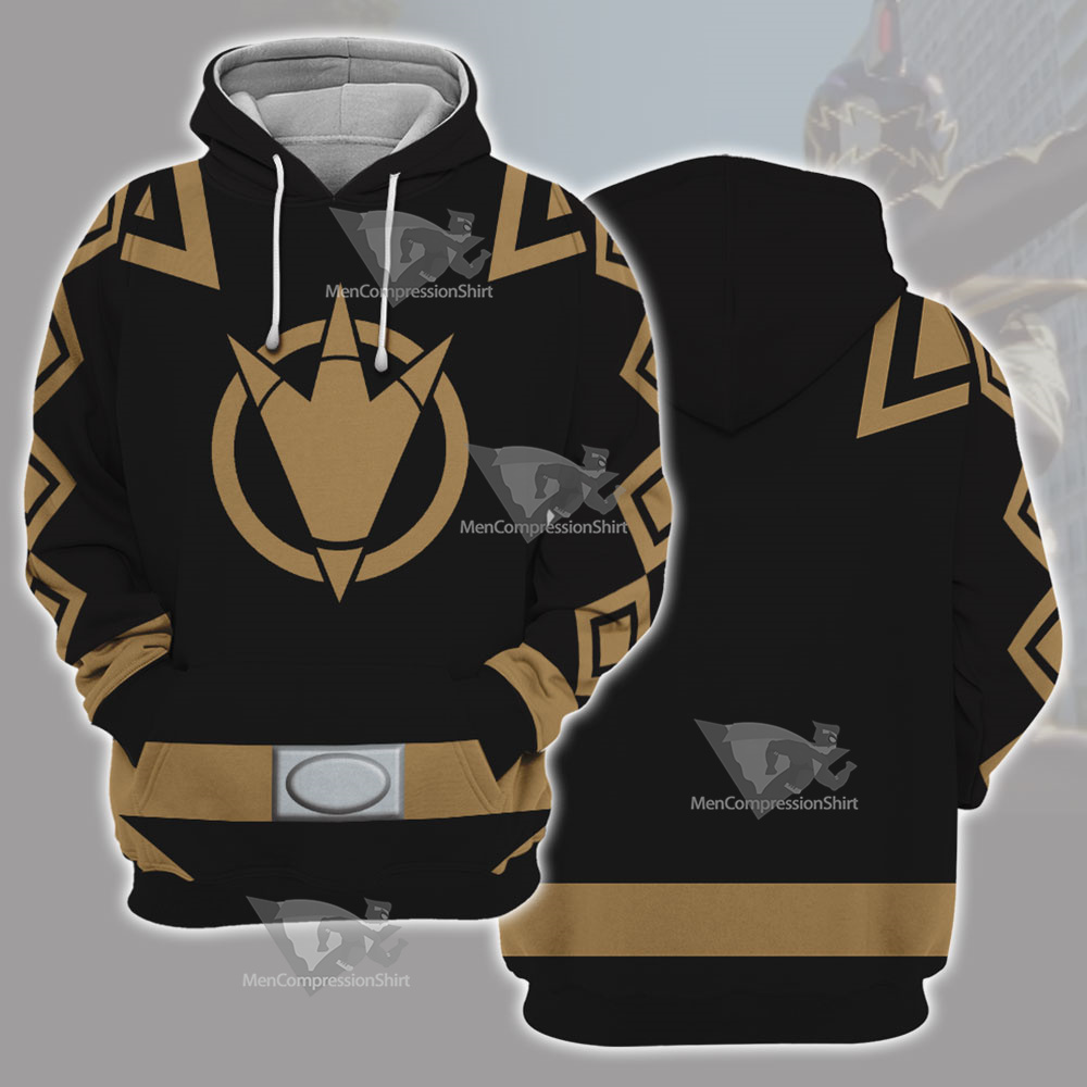 Power Rangers Dino Thunder Black Ranger Cosplay Hoodie