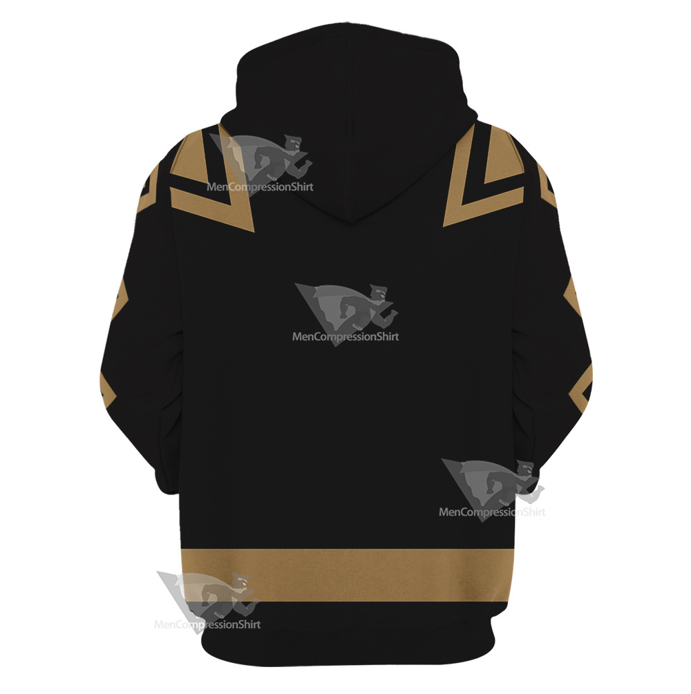 Power Rangers Dino Thunder Black Ranger Cosplay Hoodie