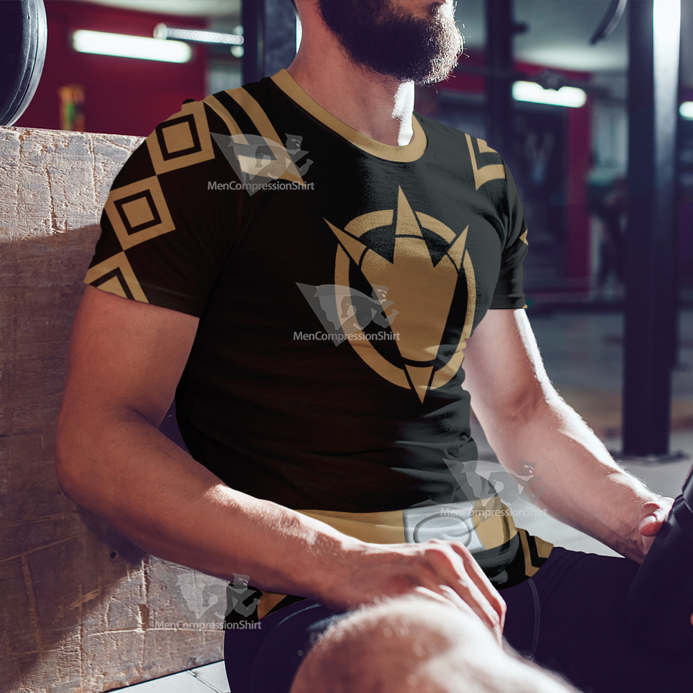 Power Rangers Dino Thunder Black Ranger Cosplay T-Shirt