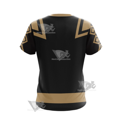Power Rangers Dino Thunder Black Ranger Cosplay T-Shirt