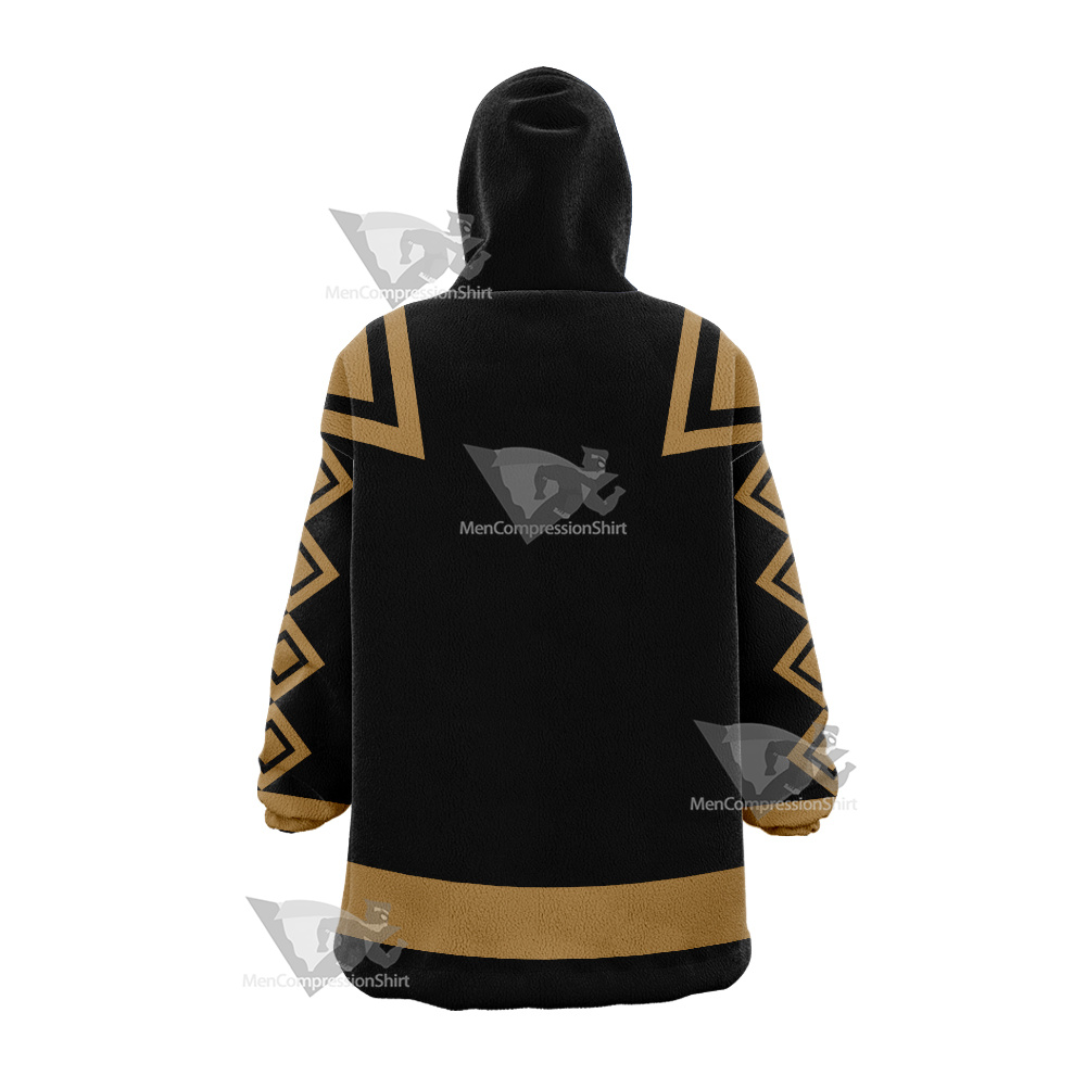 Power Rangers Dino Thunder Black Ranger Snug Blanket Hoodie