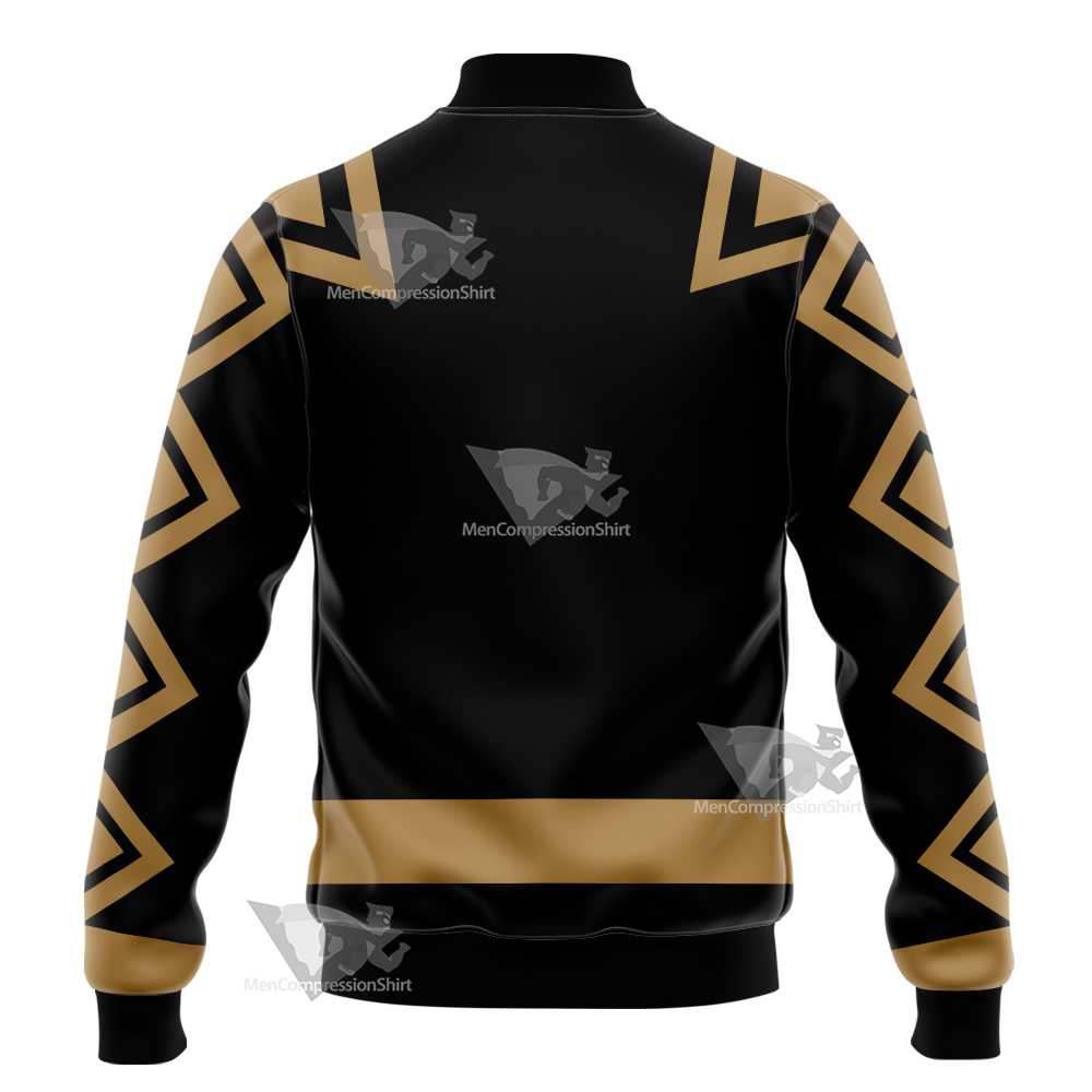 Power Rangers Dino Thunder Black Ranger Varsity Jacket