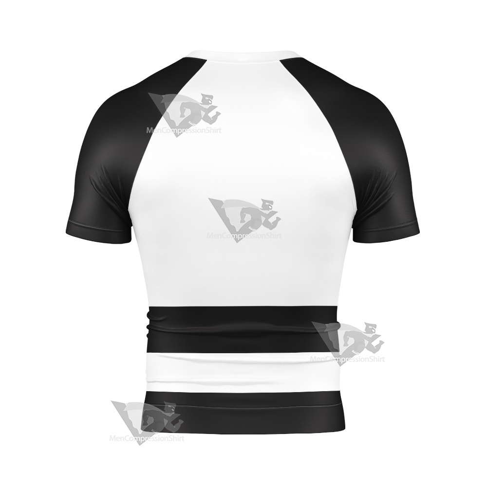 Power Rangers Lost Galaxy Episode Black Short Sleeve Compression Shirt