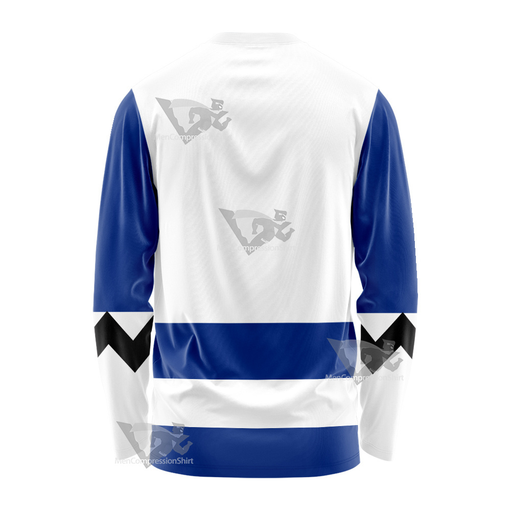 Power Rangers Lost Galaxy Episode Blue Long Sleeve Shirt