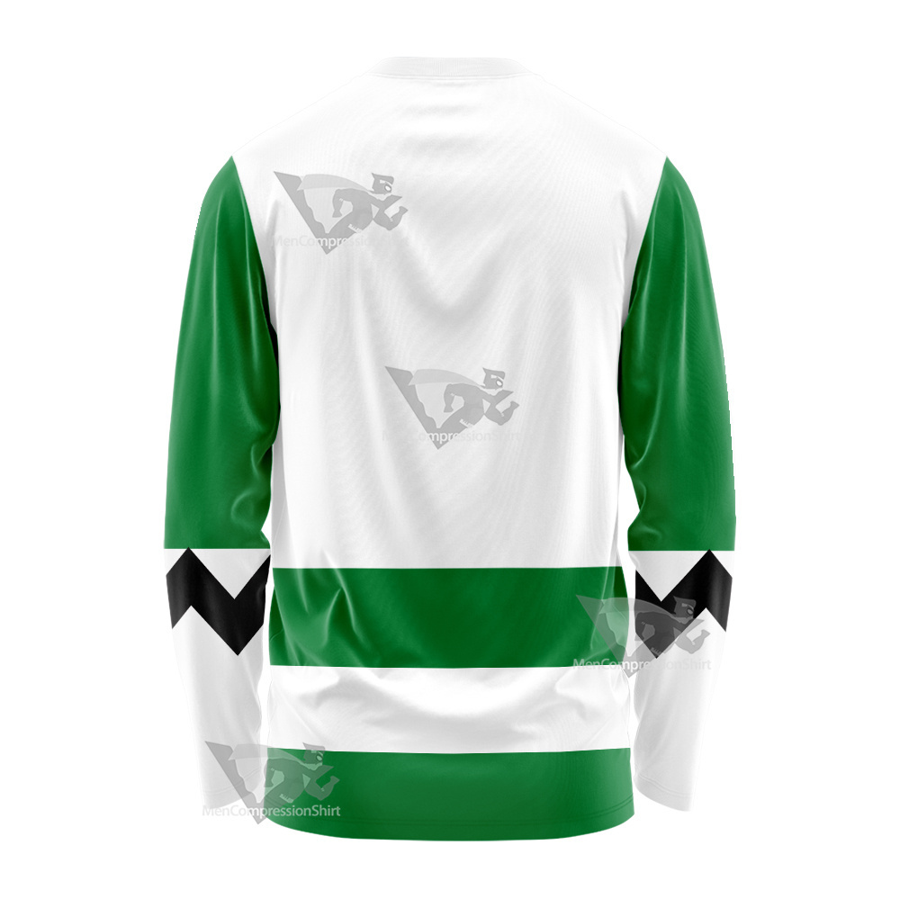 Power Rangers Lost Galaxy Episode Green Long Sleeve Shirt