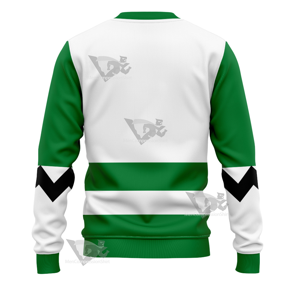 Power Rangers Lost Galaxy Episode Green Sweatshirt