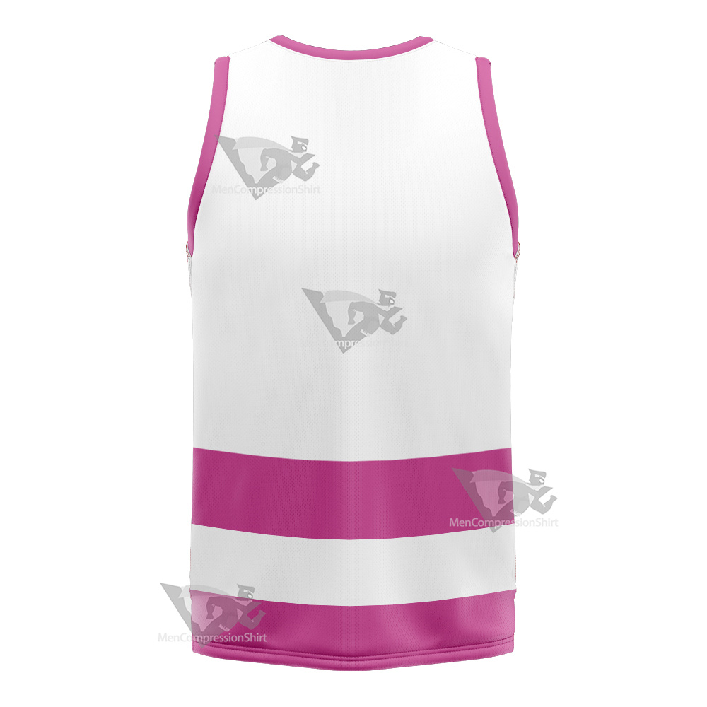 Power Rangers Lost Galaxy Episode Pink Basketball Jersey