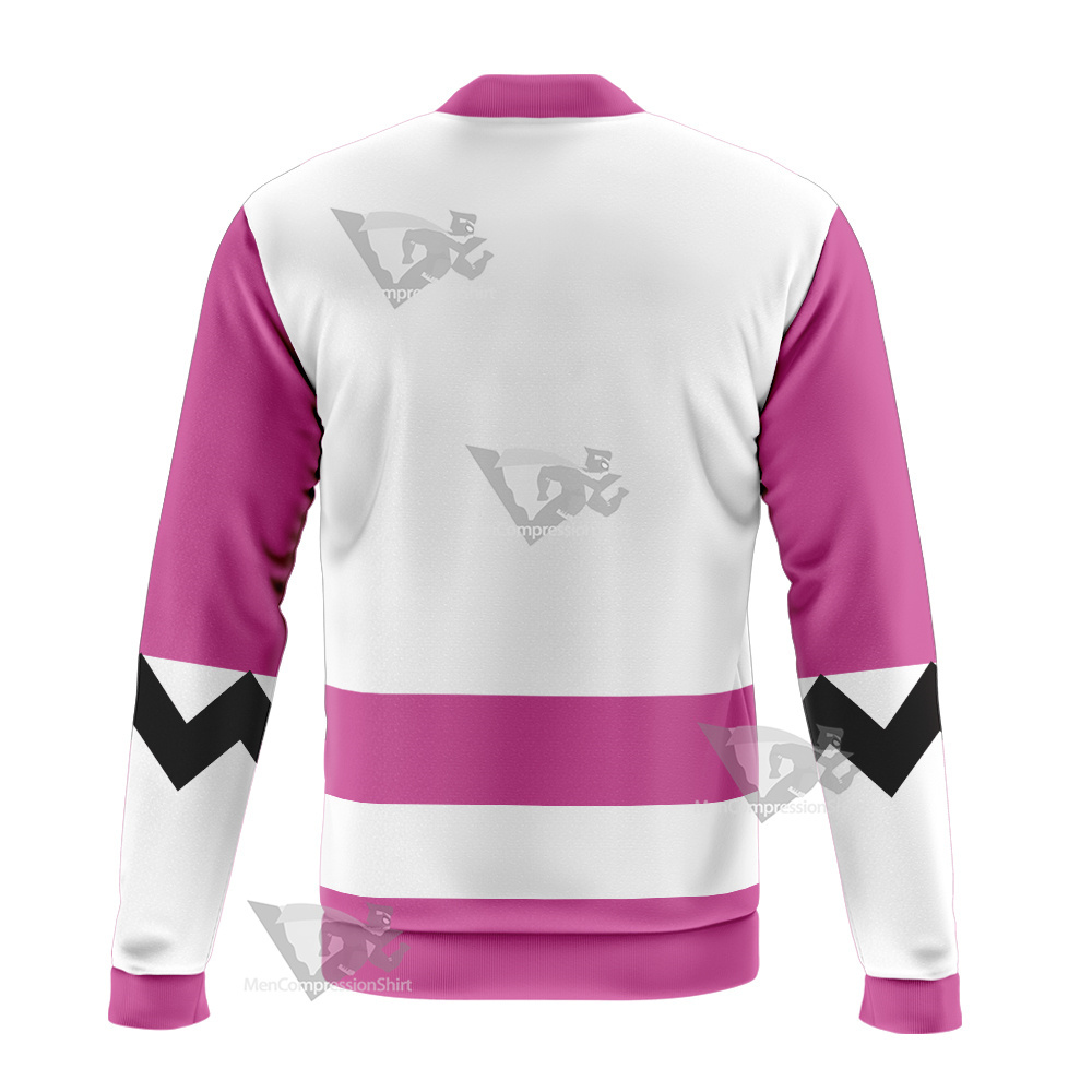 Power Rangers Lost Galaxy Episode Pink Bomber Jacket