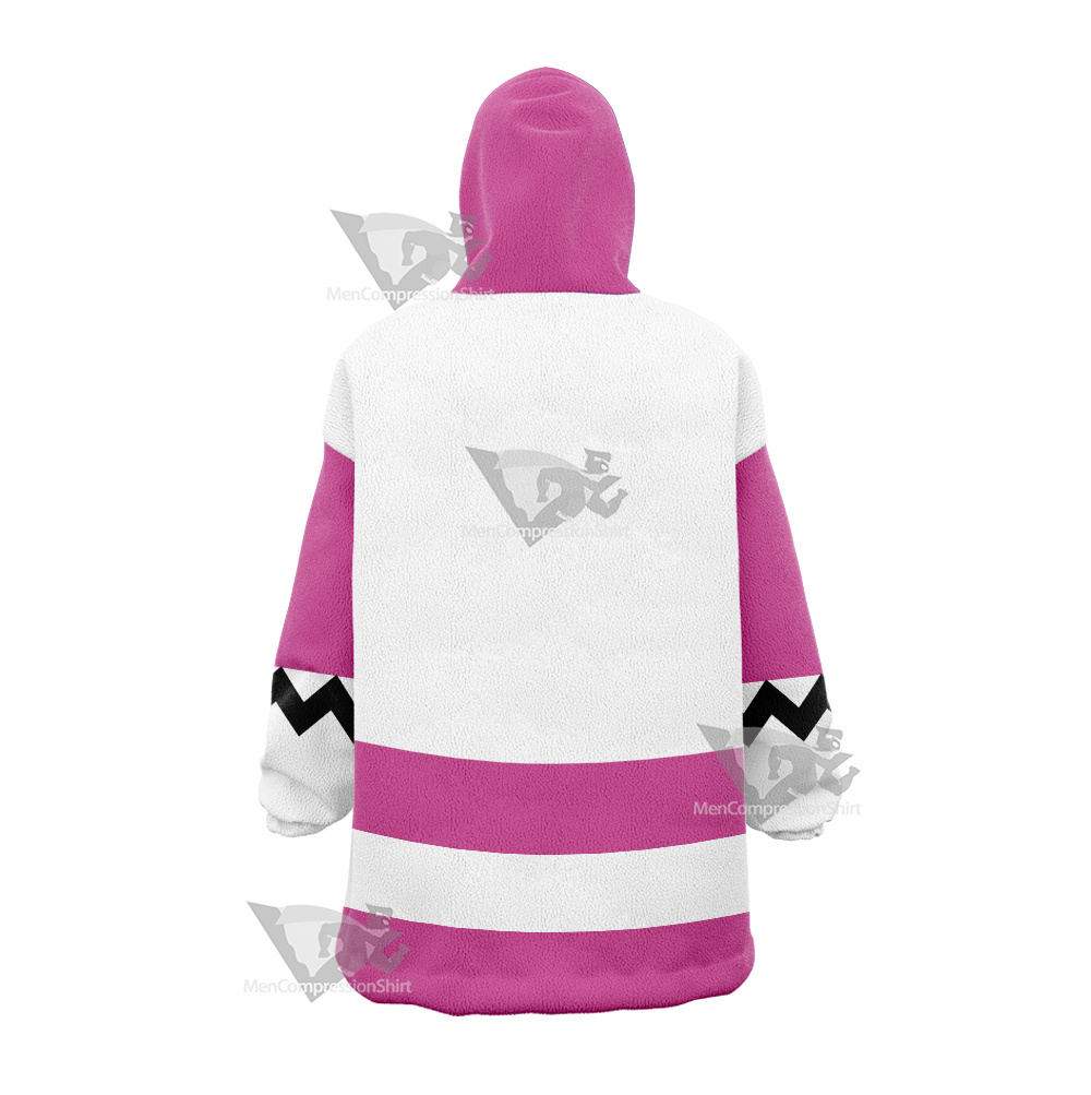 Power Rangers Lost Galaxy Episode Pink Snug Blanket Hoodie