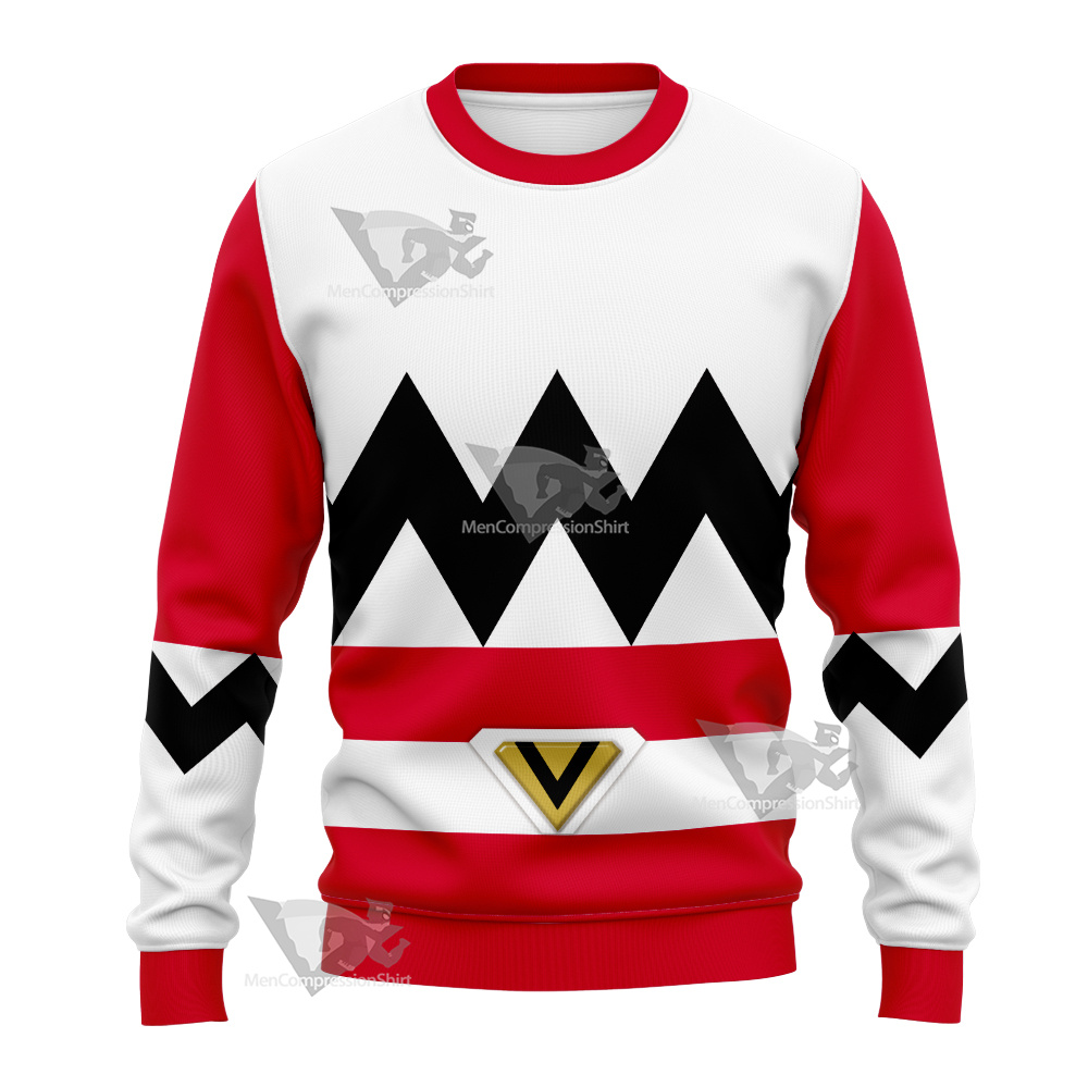 Power Rangers Lost Galaxy Episode Red Sweatshirt