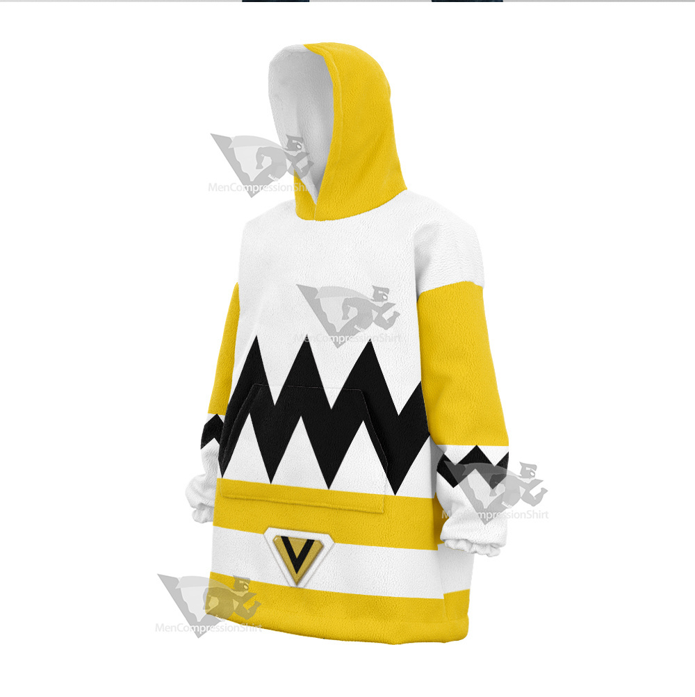 Power Rangers Lost Galaxy Episode Yellow Snug Blanket Hoodie