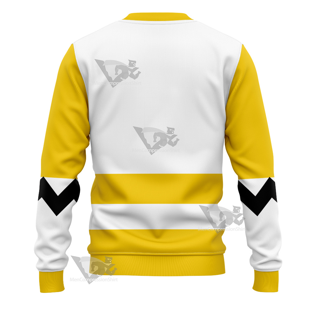Power Rangers Lost Galaxy Episode Yellow Sweatshirt