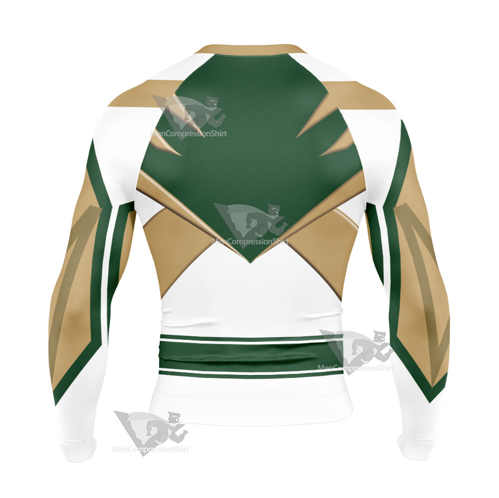 Power Rangers Mighty Morphin Lord Drakkon Long Sleeve Compression Shirt
