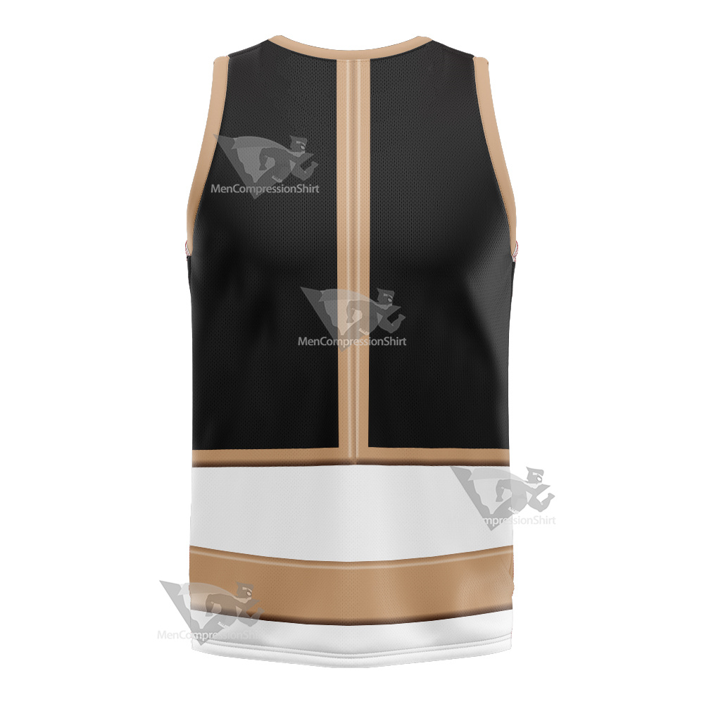 Power Rangers Mighty Morphin White Ranger Basketball Jersey