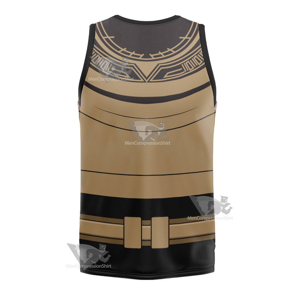 Power Rangers Zeo Gold Ranger Basketball Jersey