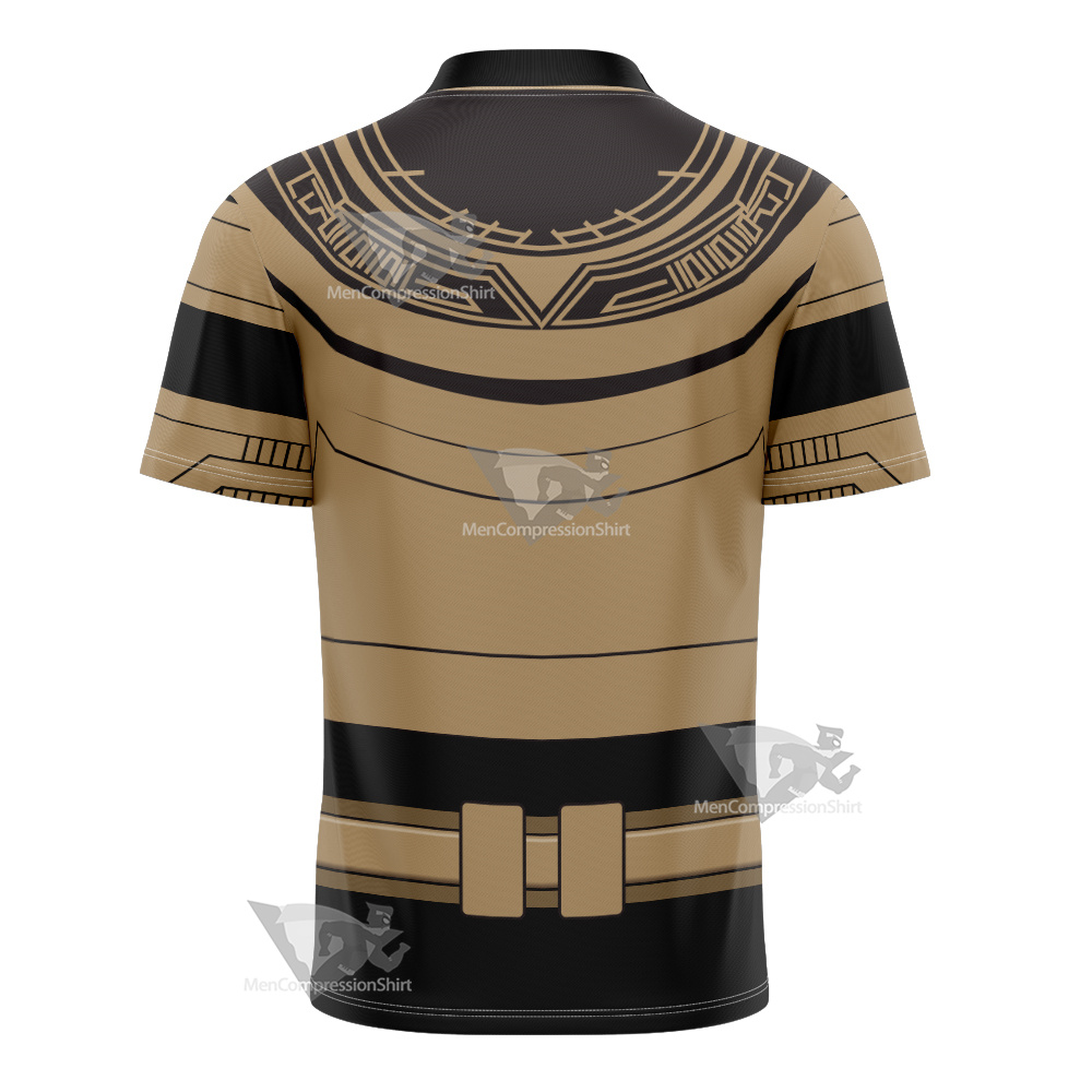 Power Rangers Zeo Gold Ranger Football Jersey