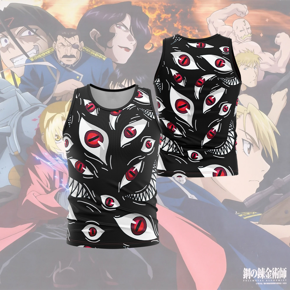 Pride Fullmetal Alchemist Sleeveless Compression Shirt