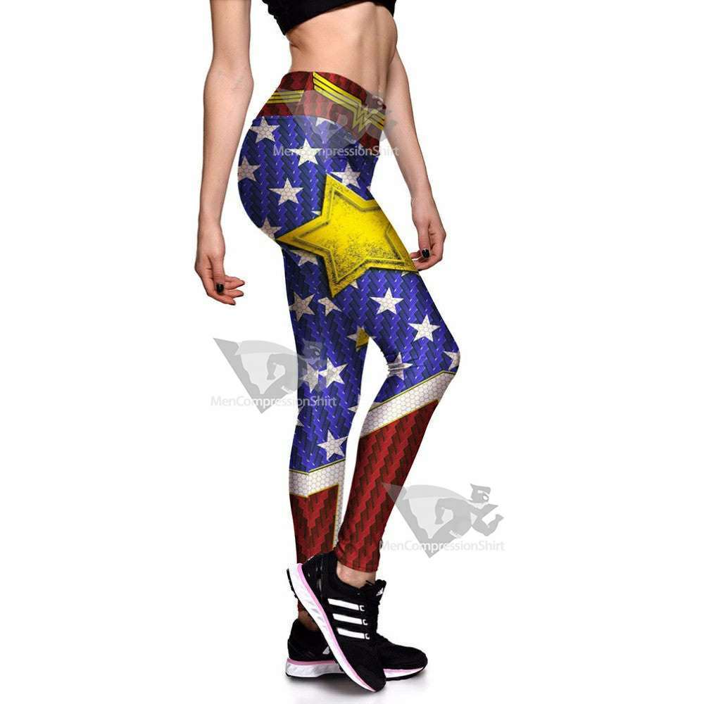 Princess Diana Gym Compression Leggings