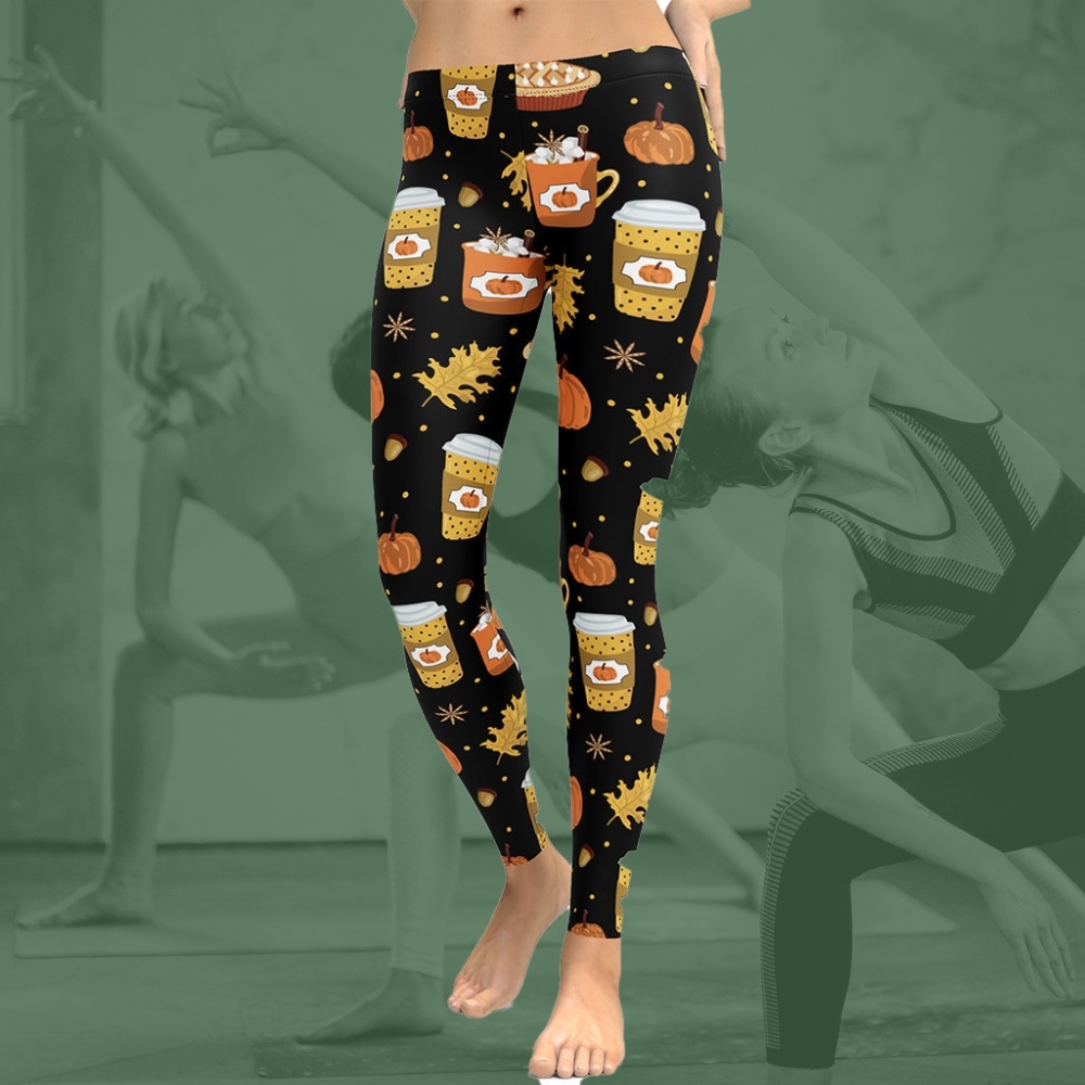 Pumpkin Season Women Compression Legging