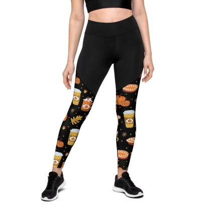 Pumpkin Season Women Compression Legging